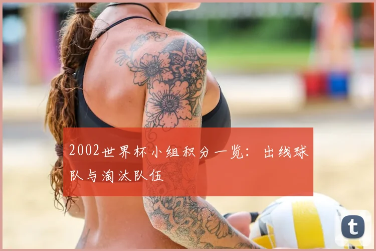2002世界杯小组积分一览：出线球队与淘汰队伍