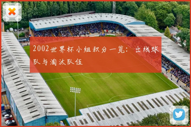 2002世界杯小组积分一览：出线球队与淘汰队伍